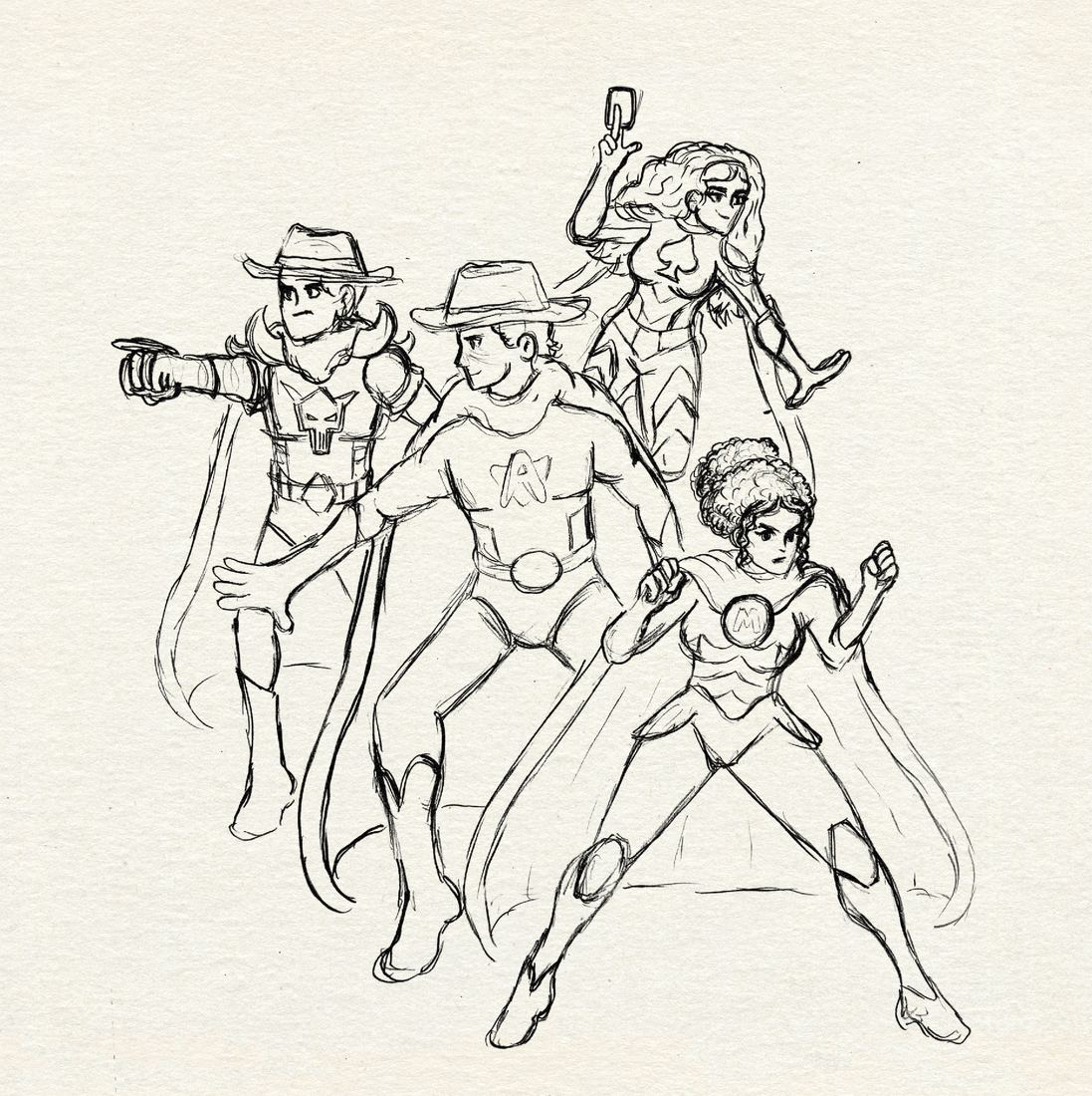 The Meteor Brigade Issue #1 preview page